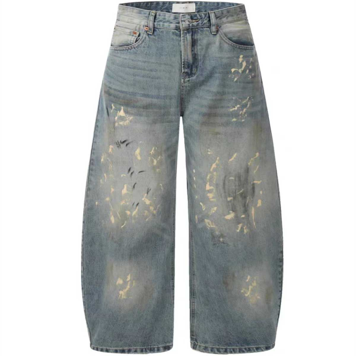 HAND PAINTED CHEAT JEANS