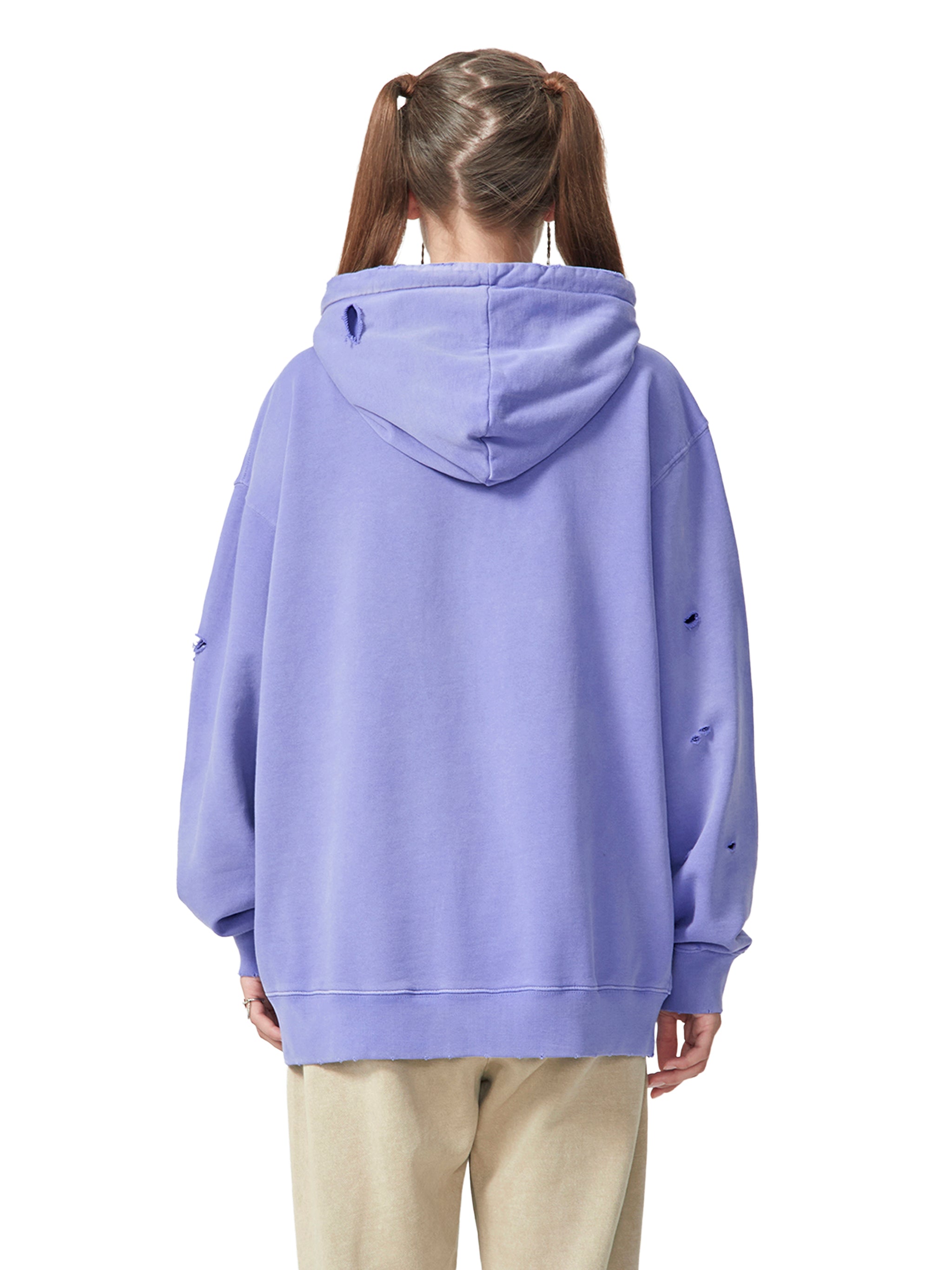 RIPPED CHEATH HOODIE