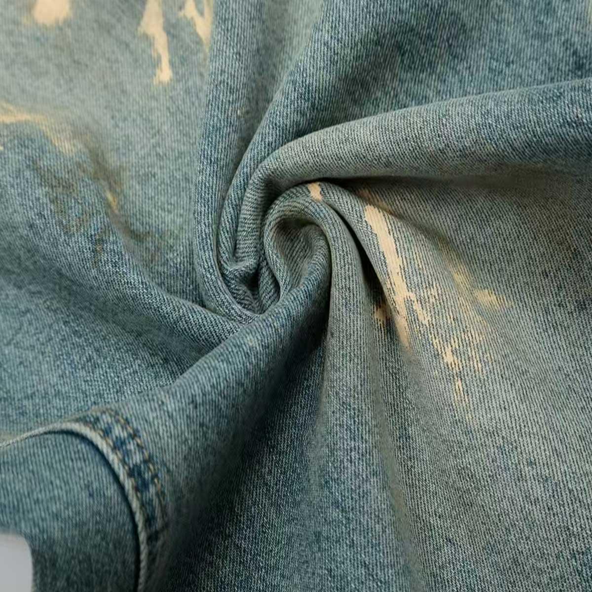 HAND PAINTED CHEAT JEANS - CHEAT DEATH